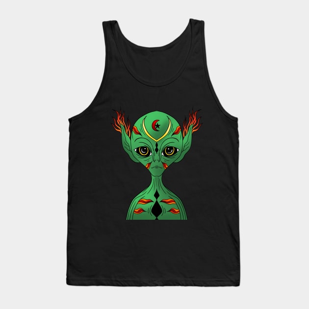 alien,funny alien,alien gift Tank Top by fall in love on_ink